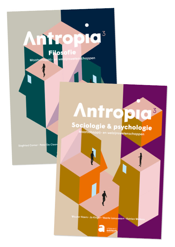 Antropia 3 MWW Pakket van 2 leerwerkboeken (incl. Scoodle) (Verschillende thema's)