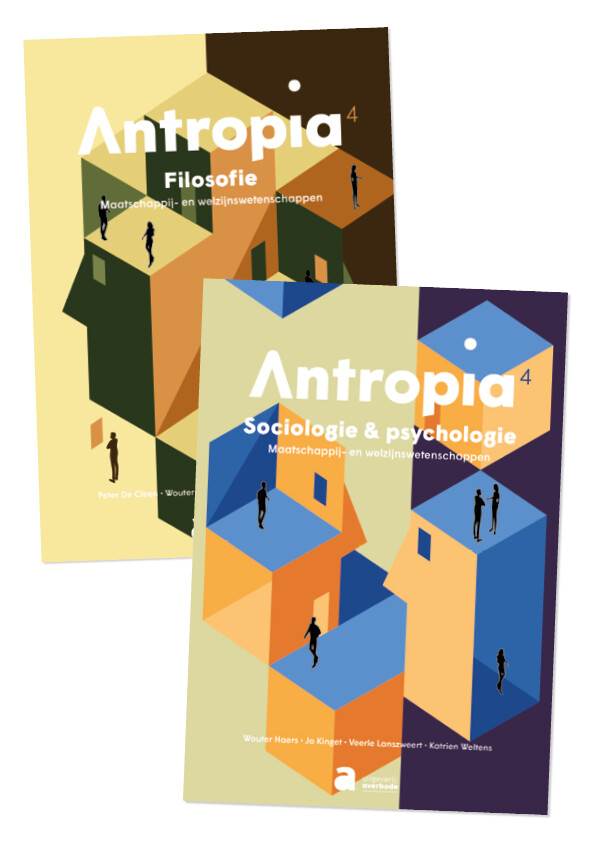 Antropia 4 MWW Pakket van 2 leerwerkboeken (incl. Scoodle) (Verschillende thema's)