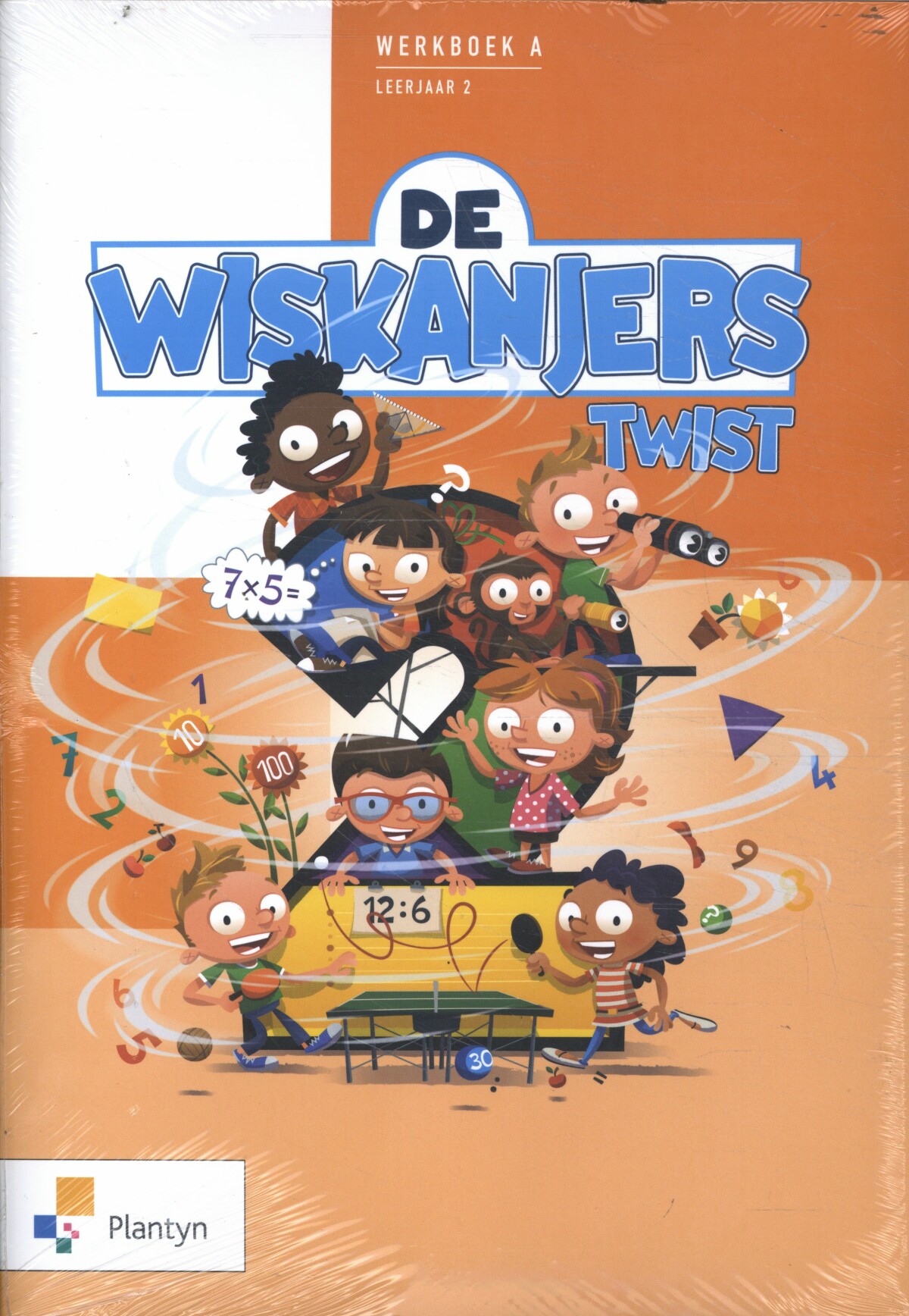 De Wiskanjers 2 Twist Werkboek (Pakket van deel A en B)
