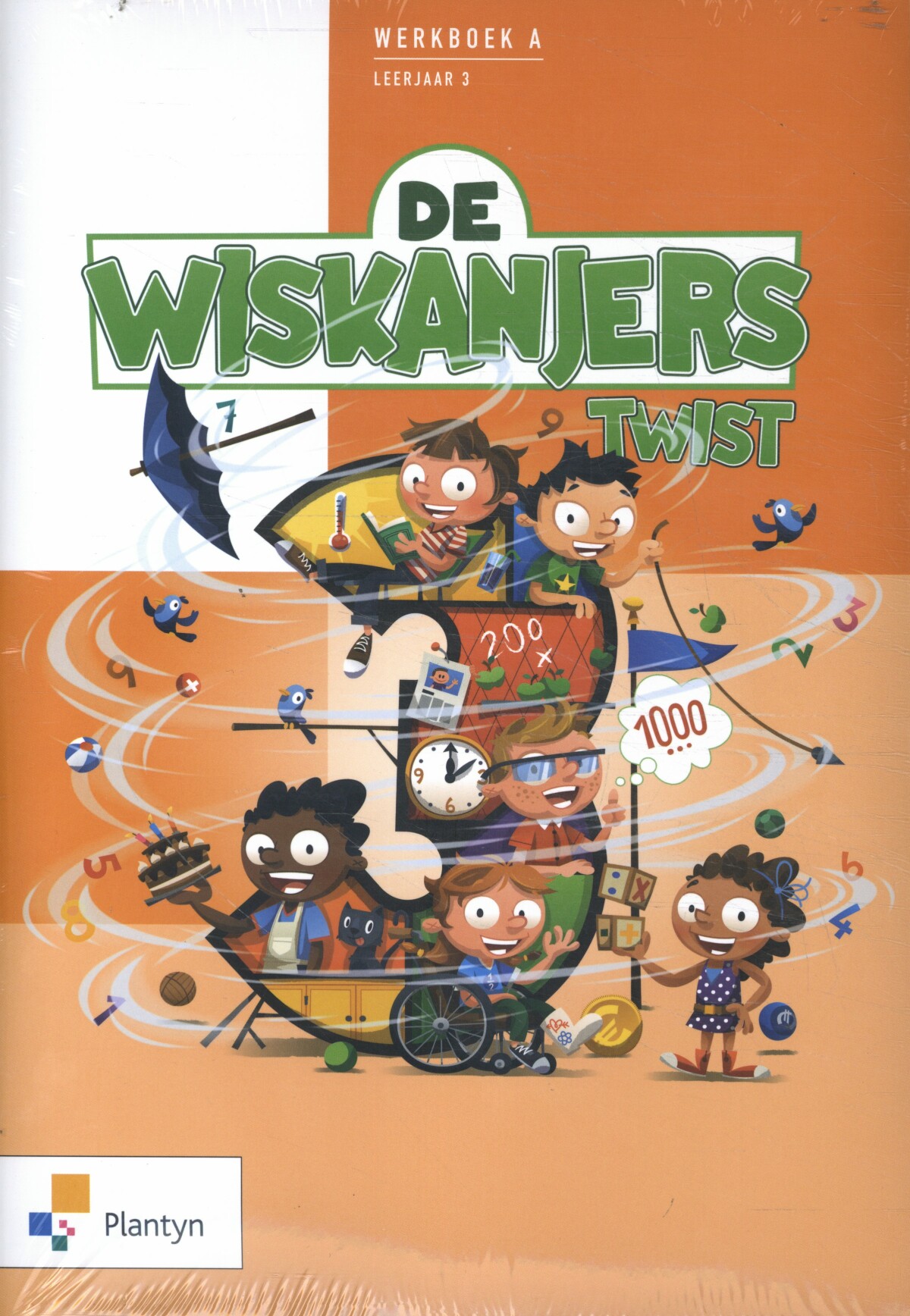 De Wiskanjers 3 Twist Werkboek (Pakket van deel A en B)