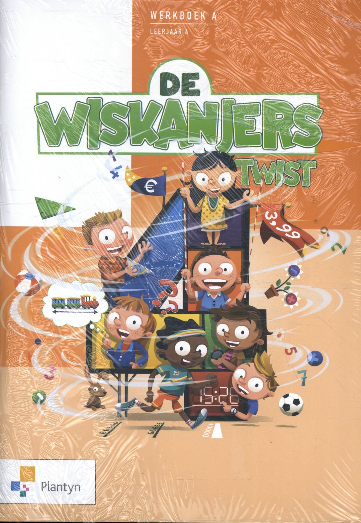 De Wiskanjers 4 Twist Werkboek (Pakket van deel A en B)