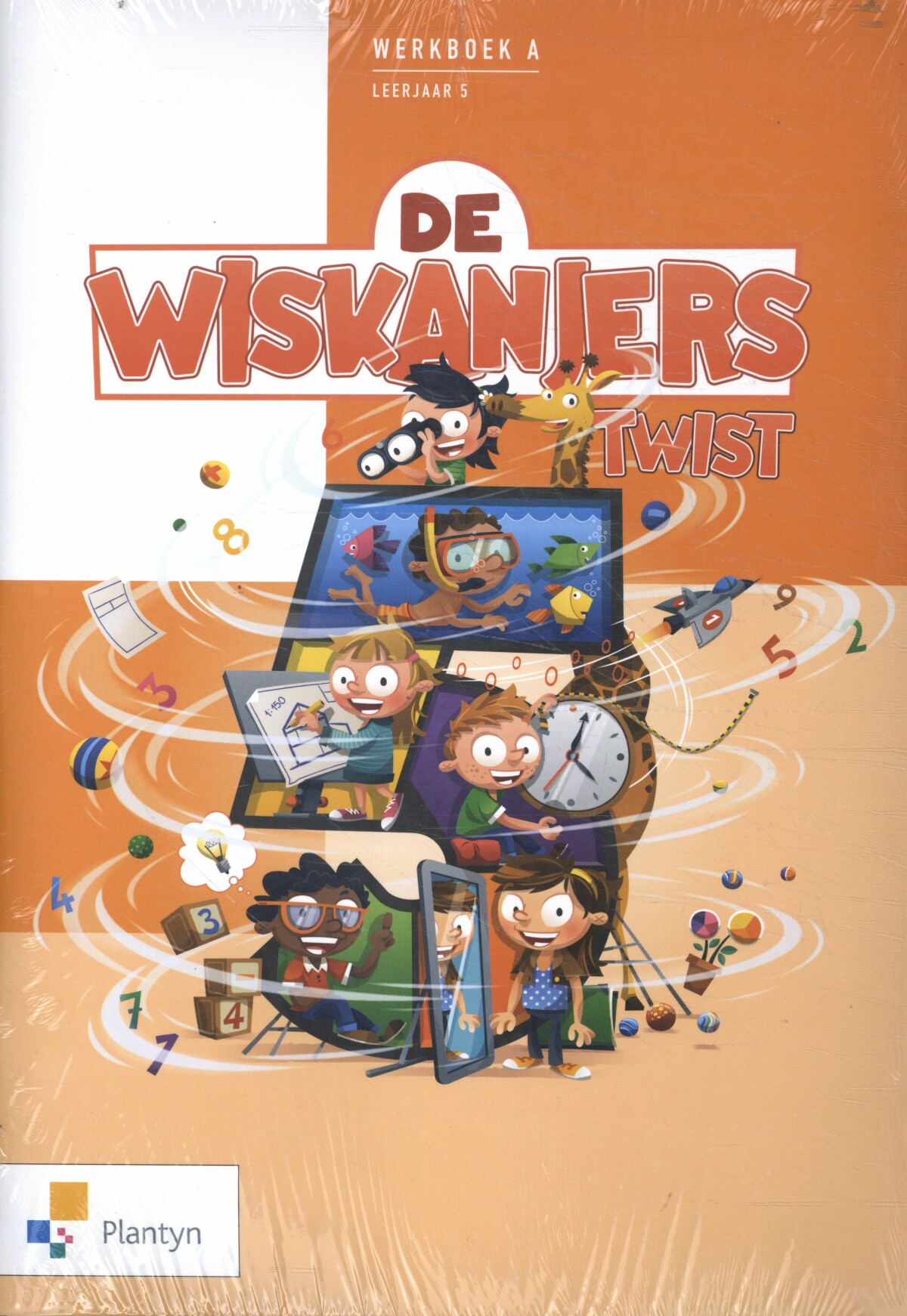 De Wiskanjers 5 Twist Werkboek (Pakket van deel A en B)