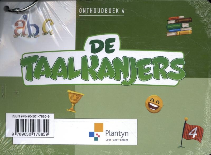 De Taalkanjers 4 Onthoudboek