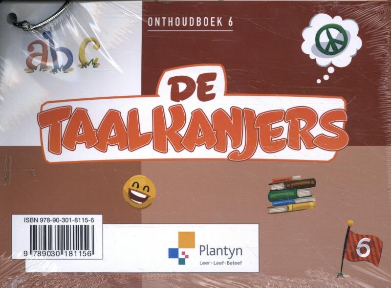 De Taalkanjers 6 Onthoudboek