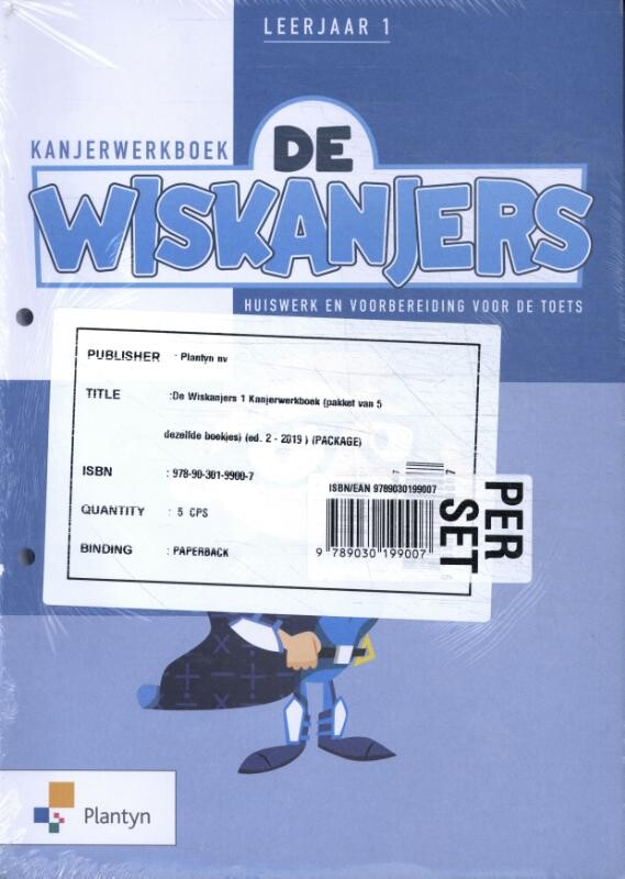 De Wiskanjers 1 Kanjerwerkboek 
