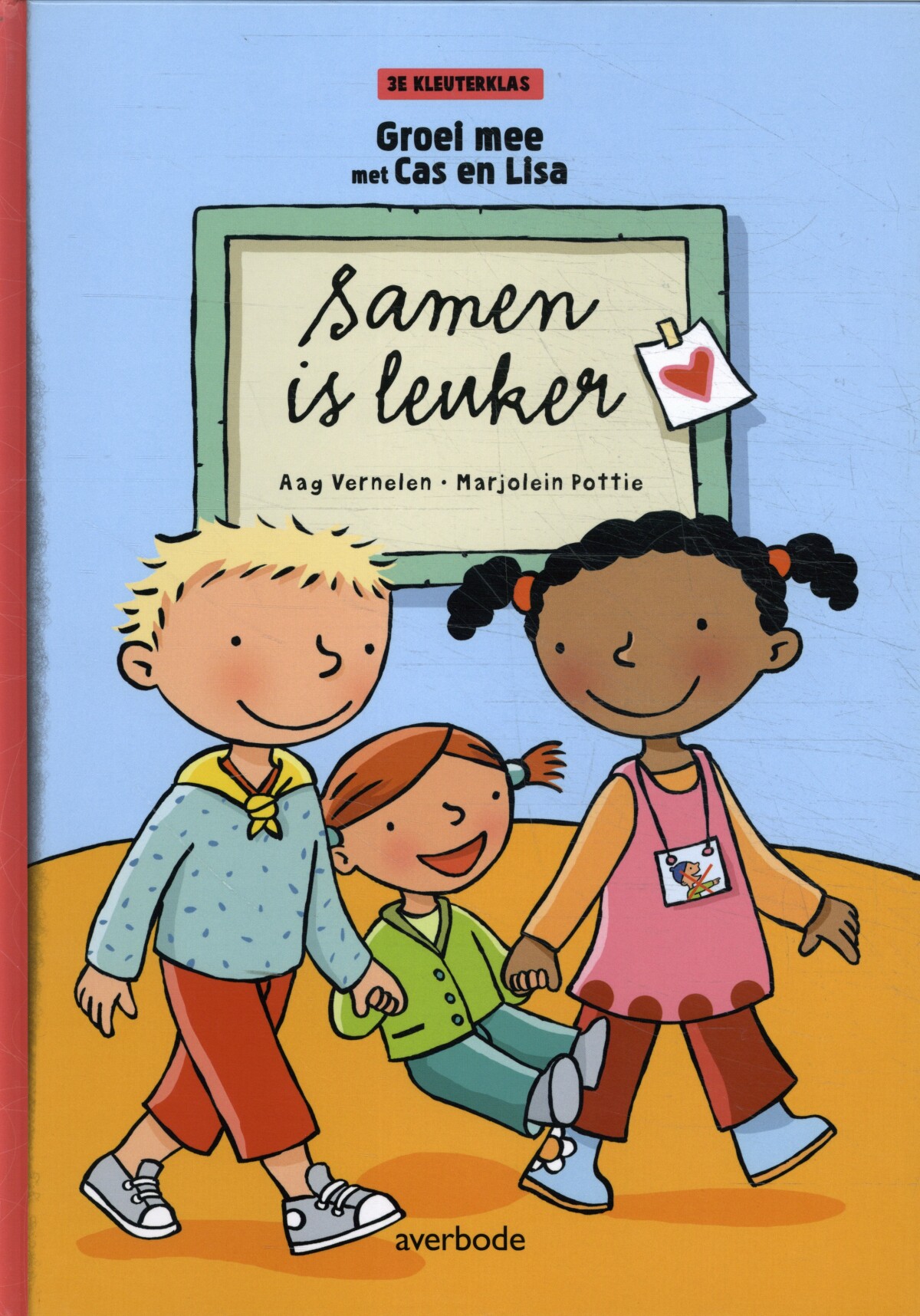 Groei mee met Cas en Lisa 3de kleuterklas Prentenboek