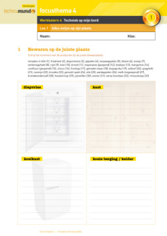 Mundo 5 - werkkatern 4: Techniek op mijn bord 