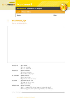 Mundo 5 - werkkatern 8: Techniek in de steigers 