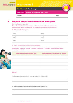 Mundo 5 - werkkatern 9: Aan de slag! 