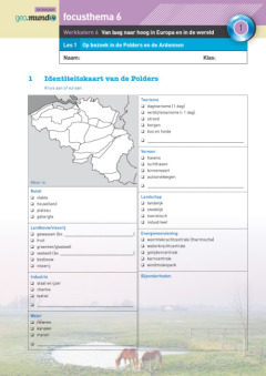 Mundo 6 - werkkatern 6: Van laag naar hoog in Europa en de wereld 