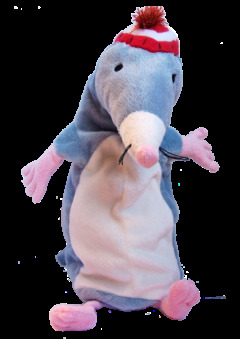 mol en beer - handpop mol 