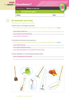 Mundo 3 - werkkatern 7: Welkom in mijn tuin 