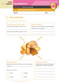 Mundo 3 - werkkatern 8: Koken, een koud kunstje 