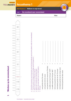 Mundo 4 - werkkatern 1: Welkom in mijn leven! 