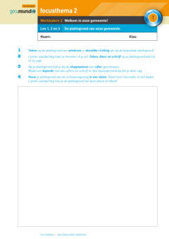 Mundo 4 - werkkatern 2: Welkom in onze gemeente! 