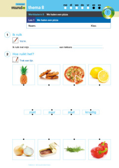 Mundo 1 - werkkatern 8: We halen een pizza 