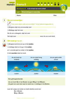 Mundo 2 - werkkatern 8: In de straat van onze school 