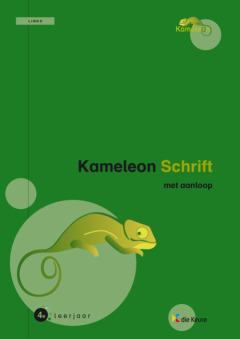 Kameleon schrift 4 - links - met aanloop 