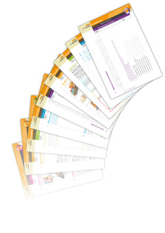 Mundo 4 - set van 9 werkkaternen 