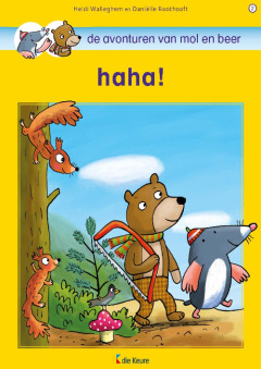 mol en beer - Strip 2 ‘Haha’ 