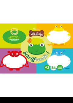 Beestig - Schrijfbeestje 1 