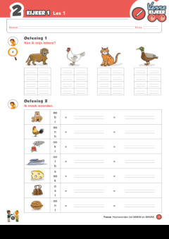 Verrekijker 2 spelling - werkboek kijker 1 en 2 