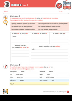 Verrekijker 3 spelling - werkboek kijker 5 en 6 