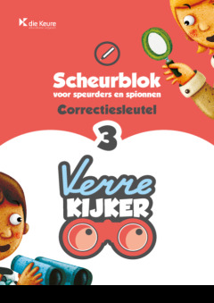 Verrekijker 3 spelling - correctiesleutel scheurblok 