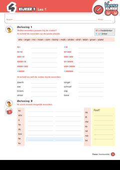 Verrekijker 4 spelling - werkboek kijker 1 en 2 