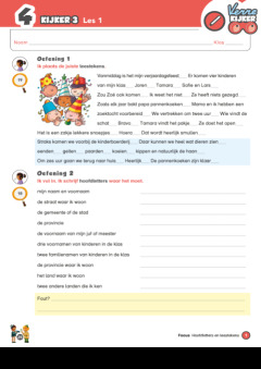 Verrekijker 4 spelling - werkboek kijker 3 en 4 