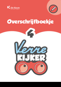 Verrekijker 4 spelling - overschrijfboekje 