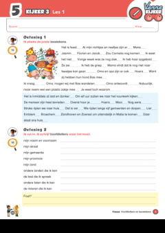 Verrekijker 5 spelling - werkboek kijker 3 en 4 