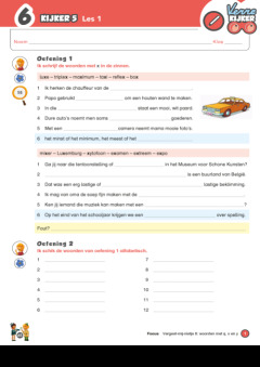 Verrekijker 6 spelling - werkboek kijker 5 en 6 