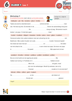 Verrekijker 6 spelling - werkboek kijker 7 en 8 