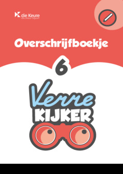 Verrekijker 6 spelling - overschrijfboekje 