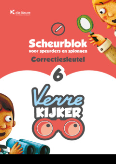 Verrekijker 6 spelling - correctiesleutel scheurblok 