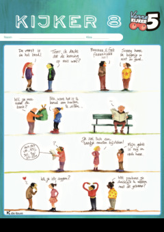 Verrekijker 5 taal - werkboek kijker 8