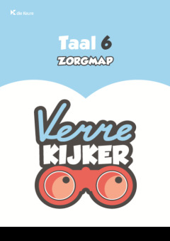 Verrekijker 6 taal - zorgmap