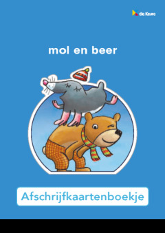 mol en beer - afschrijfkaartenboekje