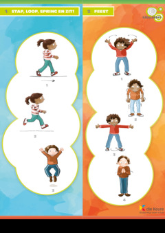 Krullenbol - Grootmotorisch bewegen (3+) Starter - Set posters