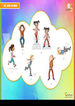 Krullenbol - Grootmotorisch bewegen (4+) Junior - Set posters