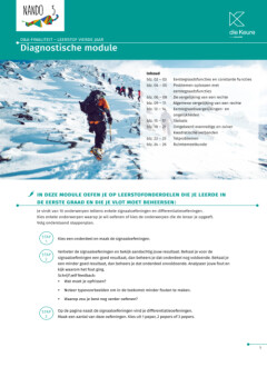 Nando 5 - set van 7 modules, vademecum en diagnostische module D&A basispakket