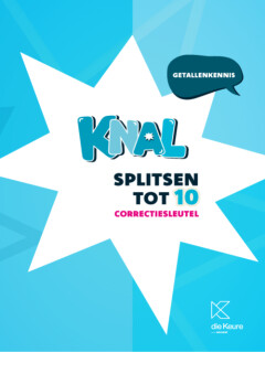 Knal - Splitsen tot 10 - correctiesleutel
