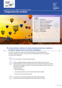 Nando 3 - set van 17 modules, vademecum en diagnostische module D-4 uur (herwerking 2024)