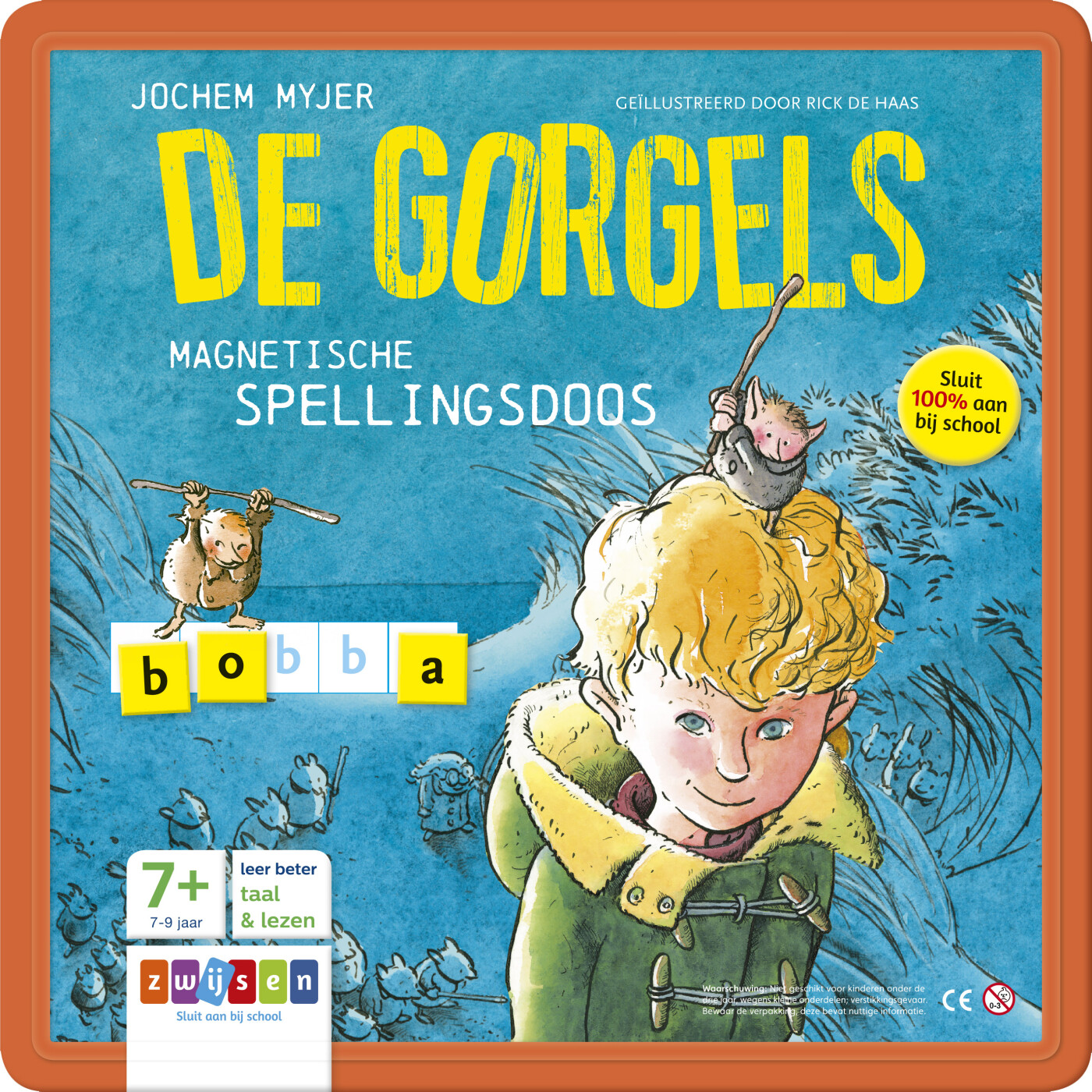 De Gorgels magnetische spellingsdoos