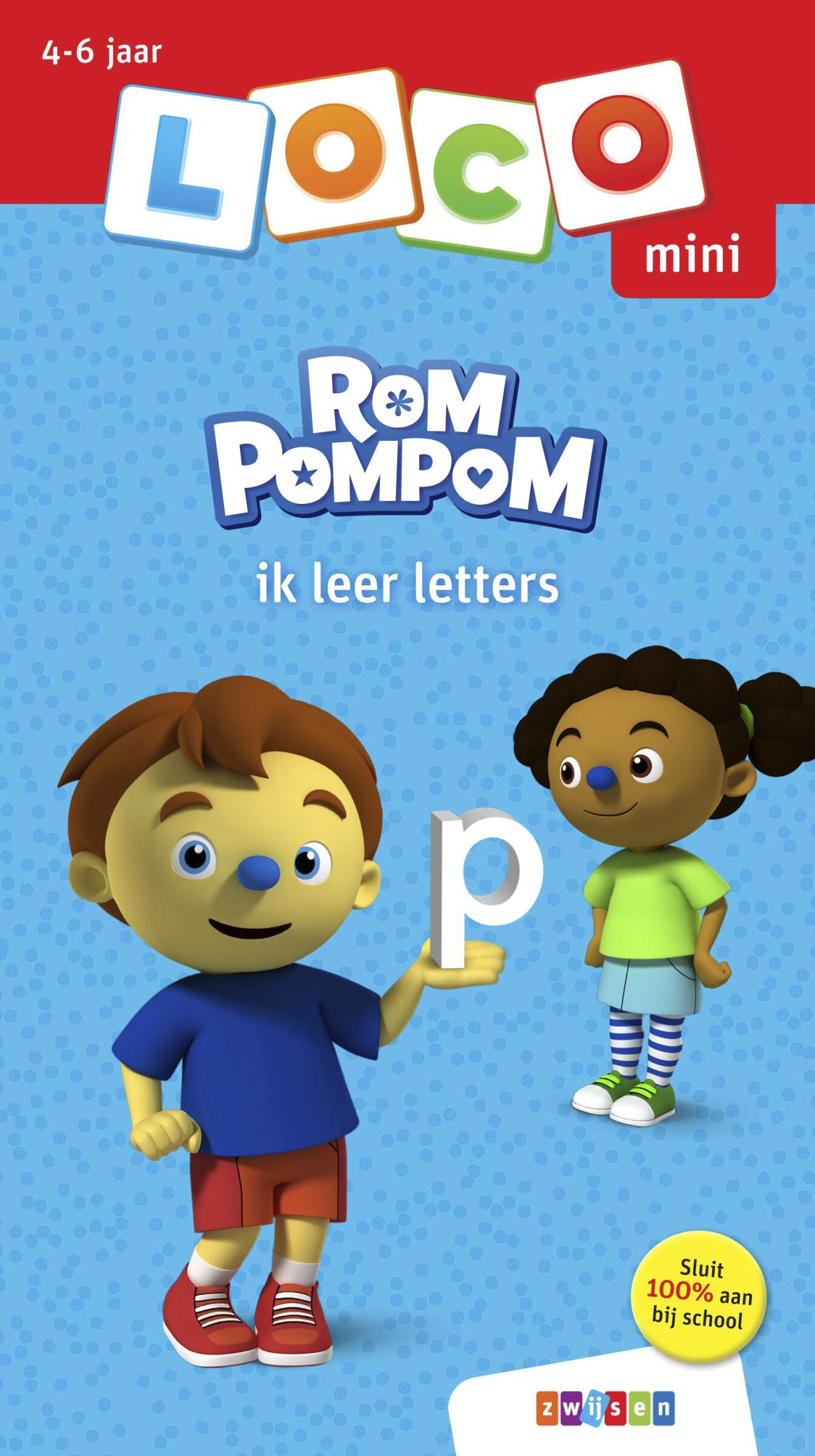 Loco mini Rompompom ik leer letters