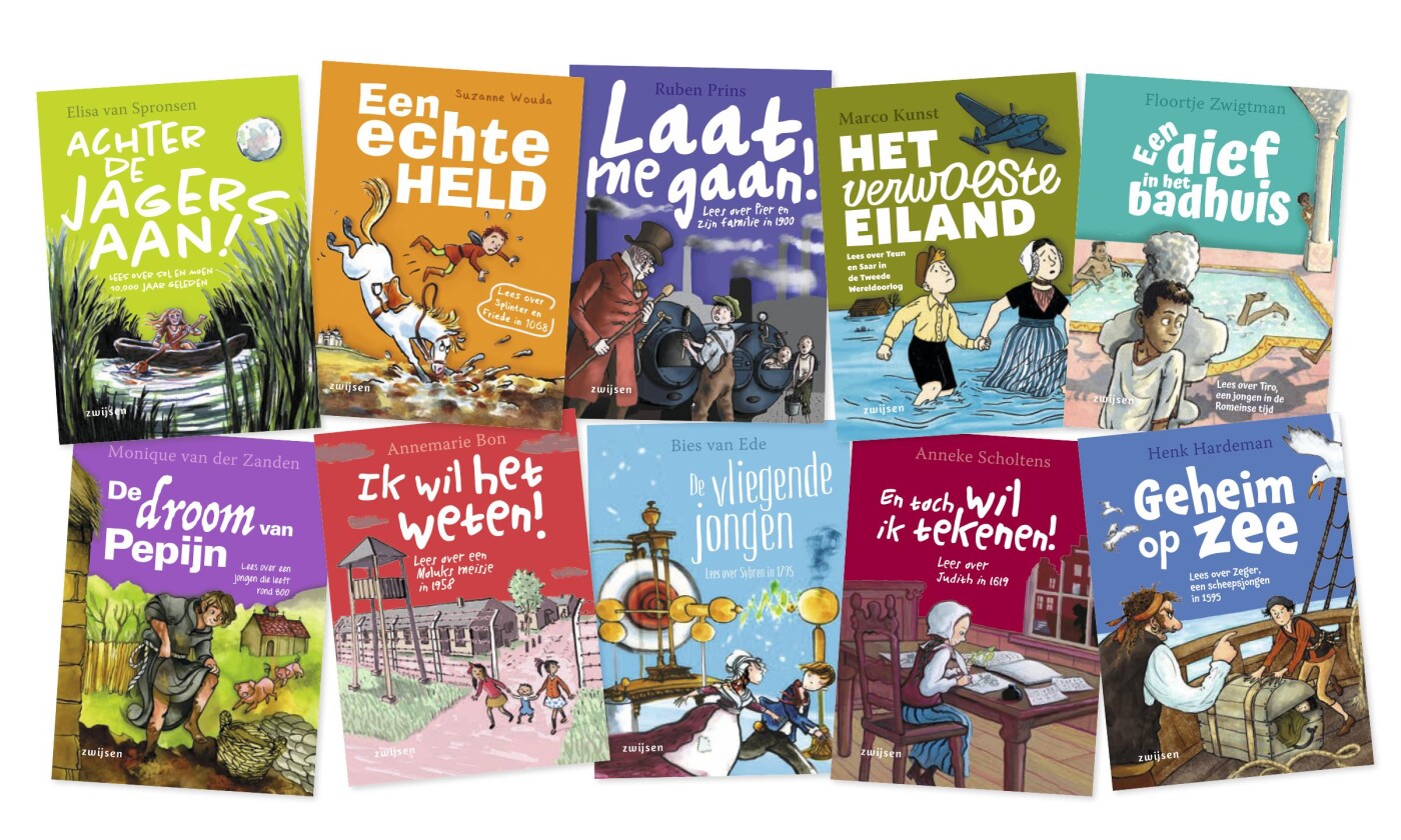 Pakket Duik in de tijd van (10 titels)