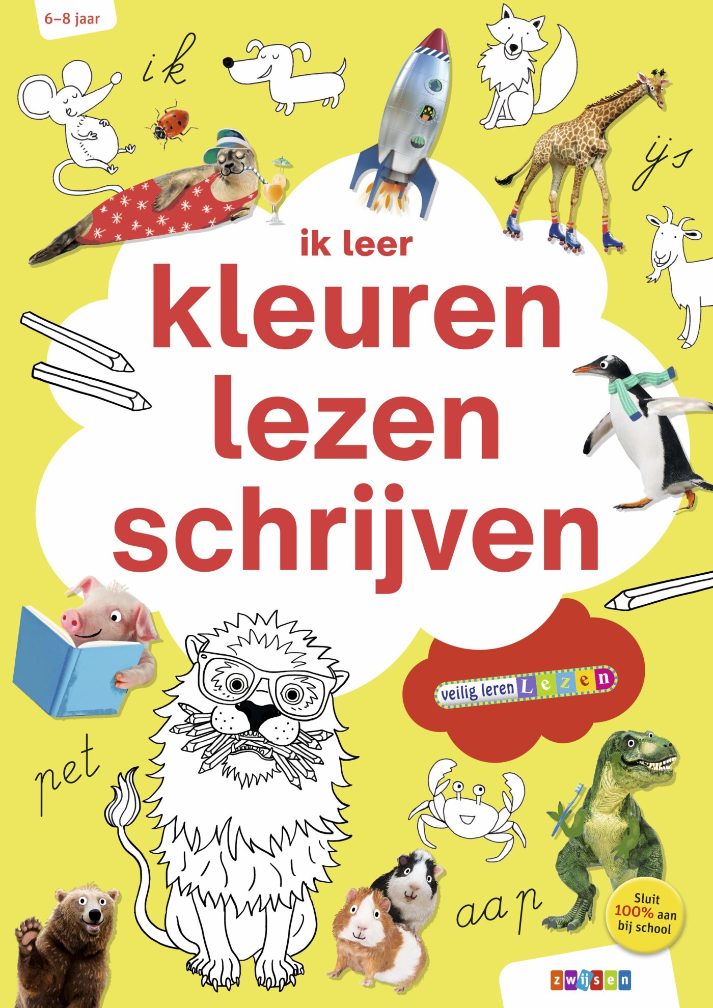ik leer kleuren, lezen, schrijven Veilig leren lezen