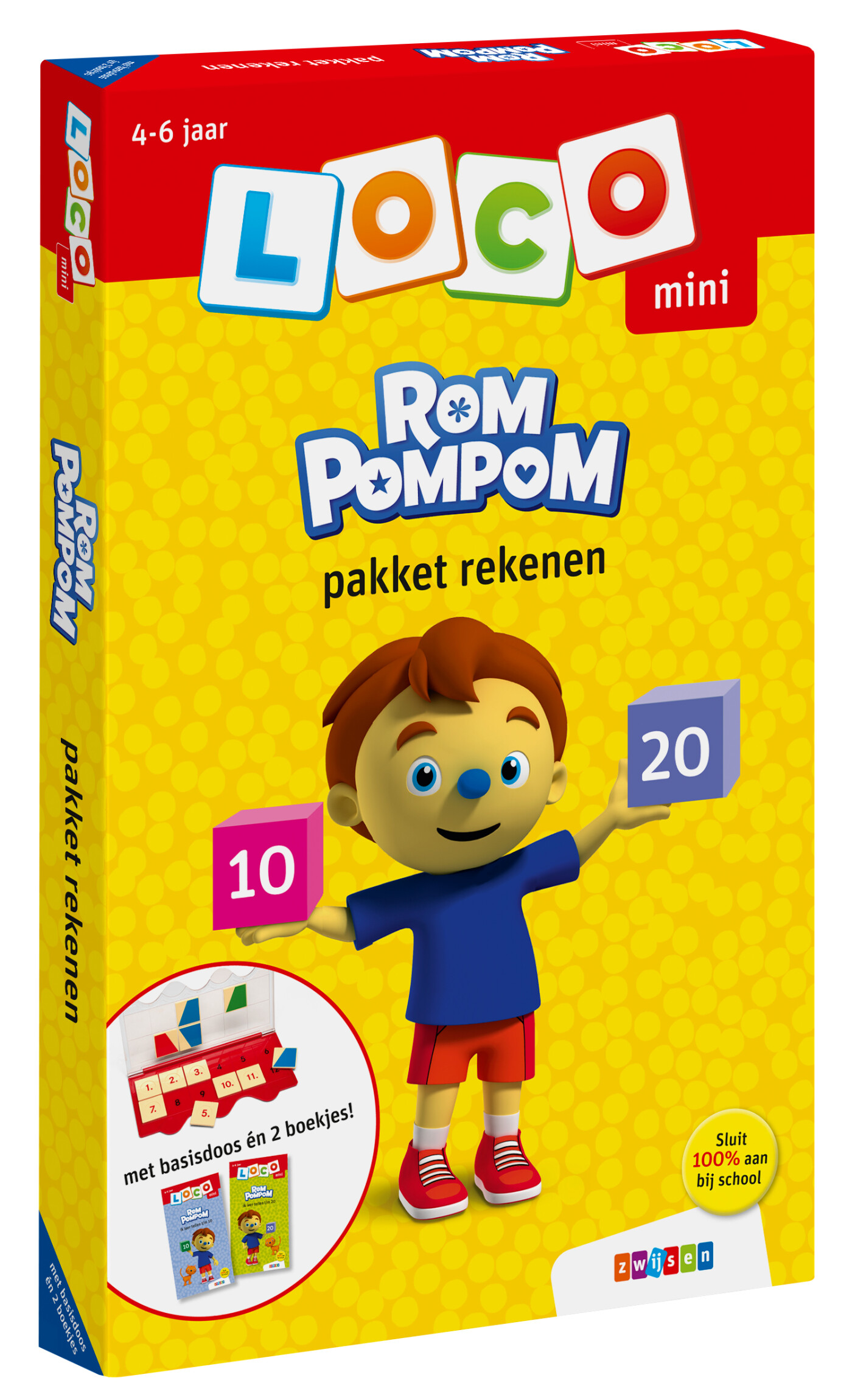 Loco mini Rompompom pakket rekenen
