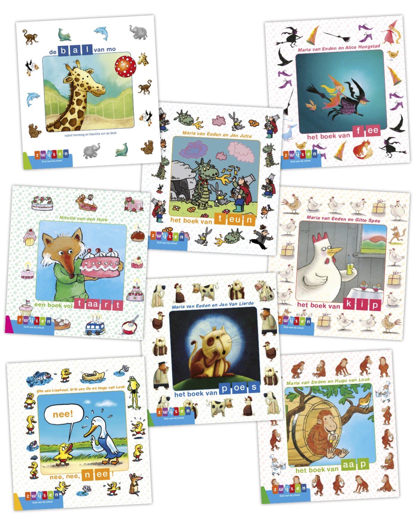 Pakket kleuters samenleesboeken 1 (8 titels)